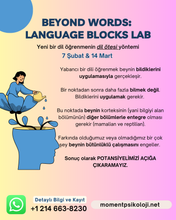 Görseli Galeri görüntüleyiciye yükleyin, Grup Çalışması- 3. Grup 7 Şubat & 14 Mart