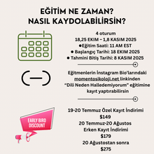 Görseli Galeri görüntüleyiciye yükleyin, DİL BARİYERİNİ AŞ!
