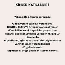 Görseli Galeri görüntüleyiciye yükleyin, DİL BARİYERİNİ AŞ!
